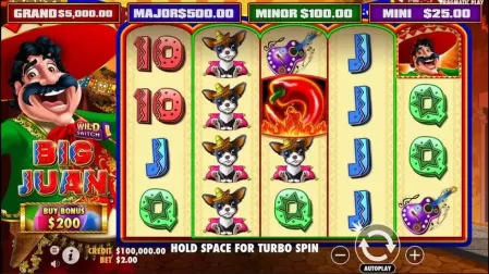 Big Juan slot screenshot 1