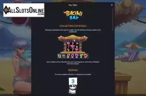 Collecting feature screen