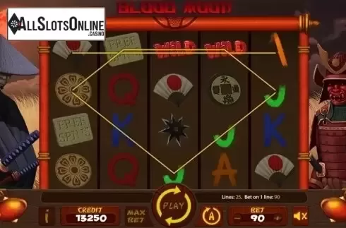 Game workflow 2. Blood Moon (X Card) from X Card
