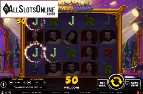 Win Screen 2. Bollywood Billions from Swintt