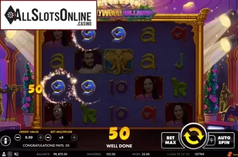 Win Screen 4. Bollywood Billions from Swintt