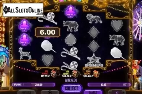 Win Screen 3. Carousel (Fugaso) from Fugaso