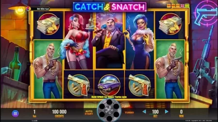 Catch & Snatch slot screenshot 1