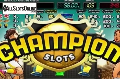 Champion. Champion from MGA