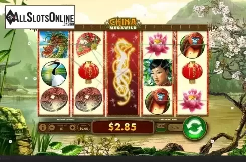 Win Screen 3. China MegaWild from Skywind Group