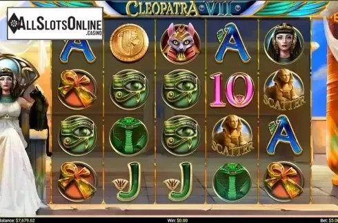 Reels screen. Cleopatra VII from Mobilots