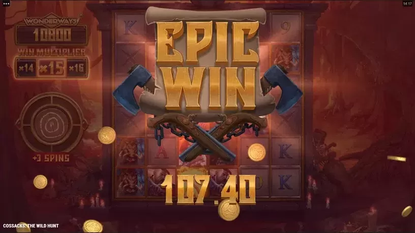 Cossacks the Wild Hunt slot screenshot 7