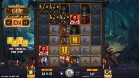Cossacks the Wild Hunt slot screenshot 2