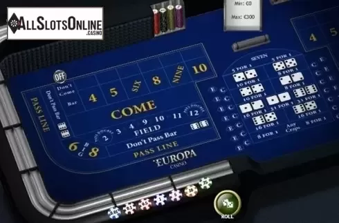 Game workflow. Craps (Playtech) from Playtech