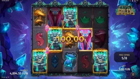 Crystal Golem slot screenshot 4