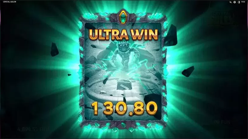 Crystal Golem slot screenshot 5