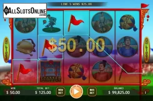 Win screen 3. Cu Ju from KA Gaming