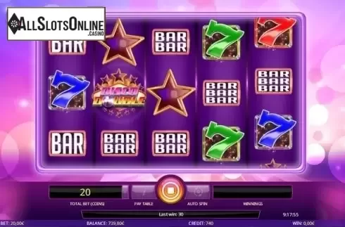 Screen. Disco Double from iSoftBet