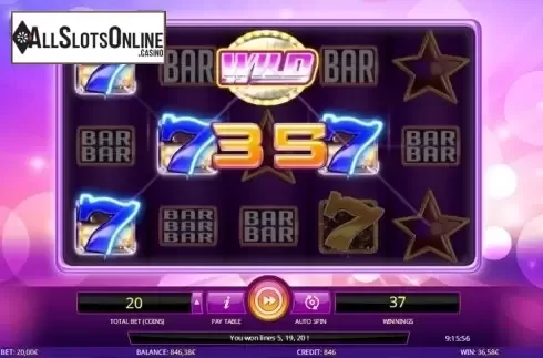 Wild 3. Disco Double from iSoftBet