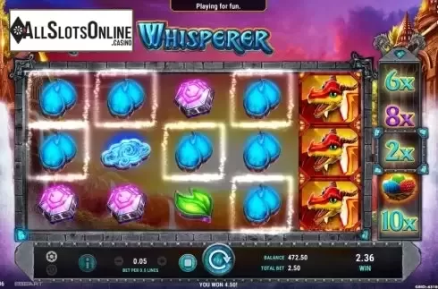 Win Screen 4. Dragon Whisperer from GameArt