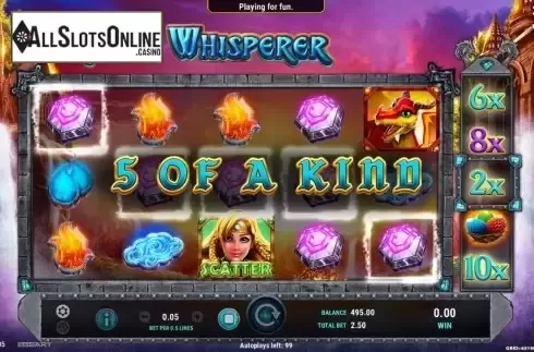 5 of a Kind. Dragon Whisperer from GameArt