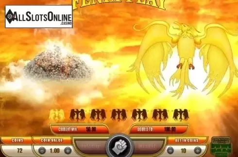 Gamble screen 2. Fenix Play Deluxe from Wazdan