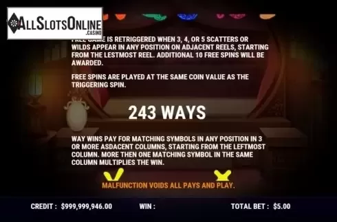 Game Rules 1. Fortune Beauty from Slot Factory