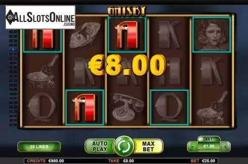 Win Screen 4. Gatsby (Nazionale Elettronica) from Nazionale Elettronica