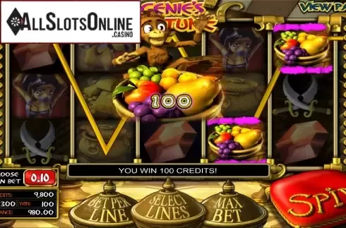 Reels. Genie's Fortune from Betsoft