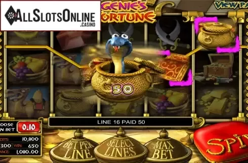 Wild. Genie's Fortune from Betsoft