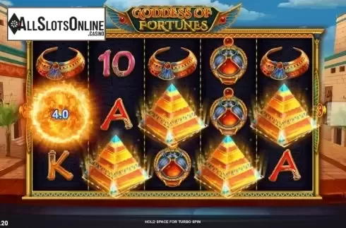 Reel Screen 3. Goddess of Fortunes from Pariplay