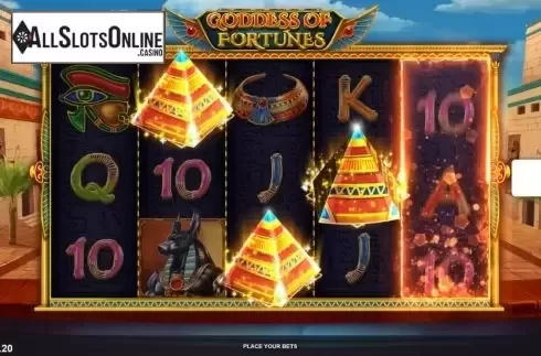 Reel Screen 2. Goddess of Fortunes from Pariplay