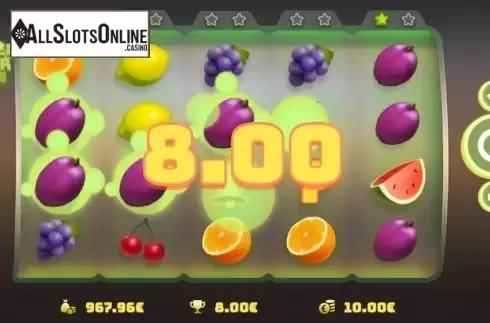 Win Screen. Green Star from PAF