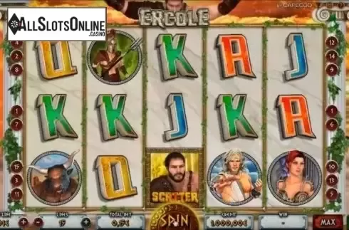 Screen2. Hercules (Ercole) from Capecod Gaming