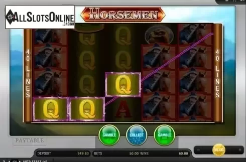 Screen6. Horsemen from Bally Wulff
