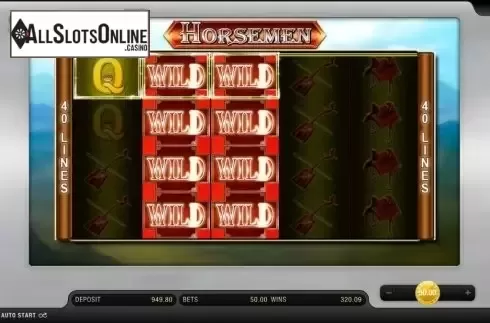 Screen5. Horsemen from Bally Wulff