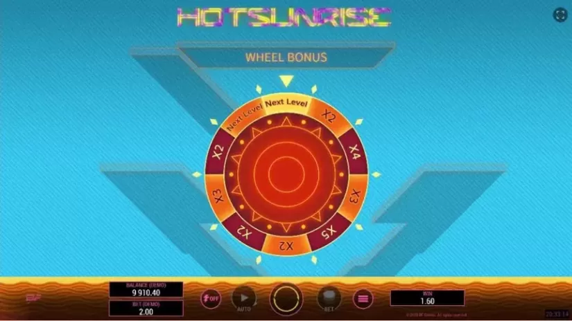 Hot Sunrise slot screenshot 4