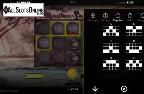 Paytable 4