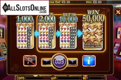 Paytable 1. Jackpot Jester 50,000 from NextGen