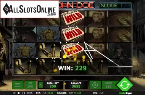 Wild. John Doe from StakeLogic