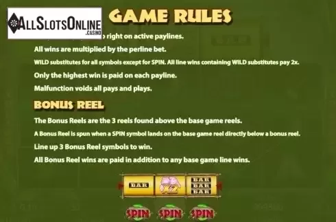 Paytable 1. Jungle (KA Gaming) from KA Gaming