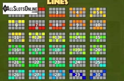 Paytable 4. Jungle (KA Gaming) from KA Gaming