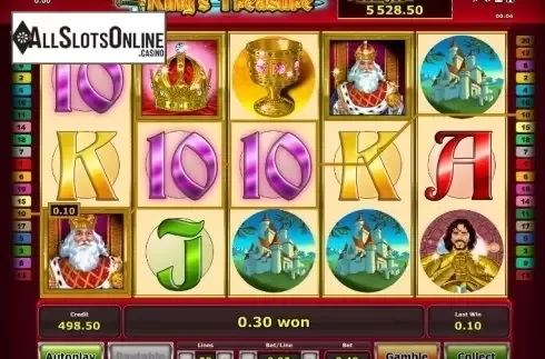 Wild. King´s Treasure from Greentube