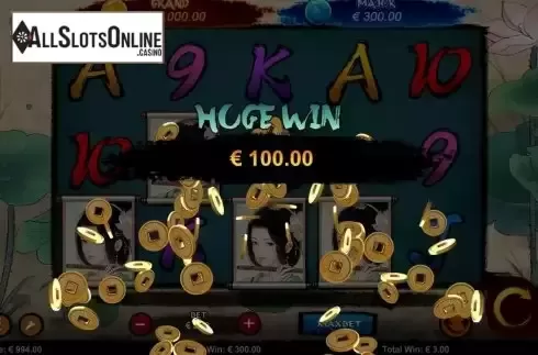Huge Win screen