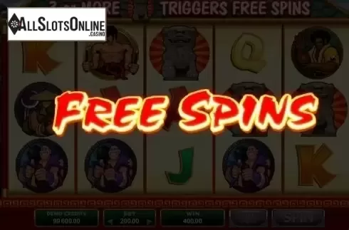 Screen6. Kung Fu Cash from Microgaming
