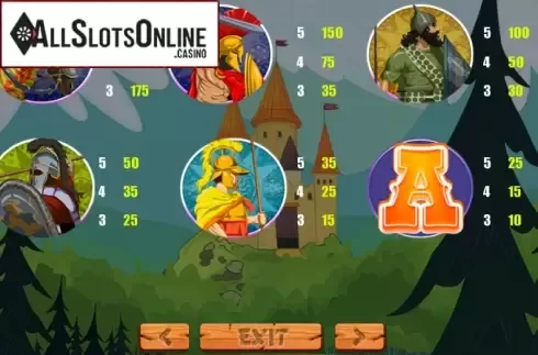 Screen7. Land Of Warriors from Portomaso Gaming