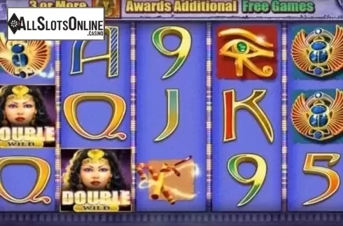 Reels screen. Legacy of Cleopatra's Palace from High 5 Games