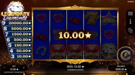 Legendary Diamonds slot screenshot 5
