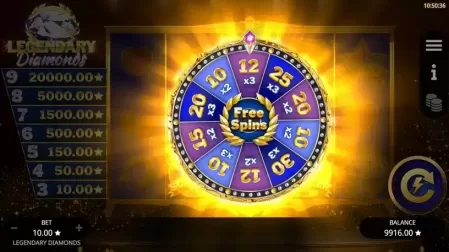 Legendary Diamonds slot screenshot 6