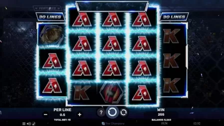 MMA Champions slot screenshot 2
