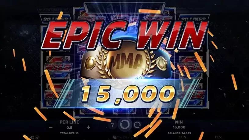 MMA Champions slot screenshot 6