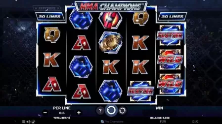 MMA Champions slot screenshot 1