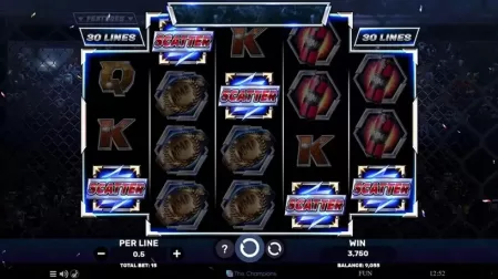 MMA Champions slot screenshot 4