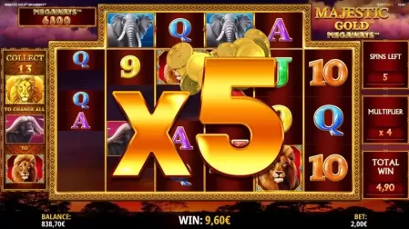Majestic Gold Megaways slot screenshot 5
