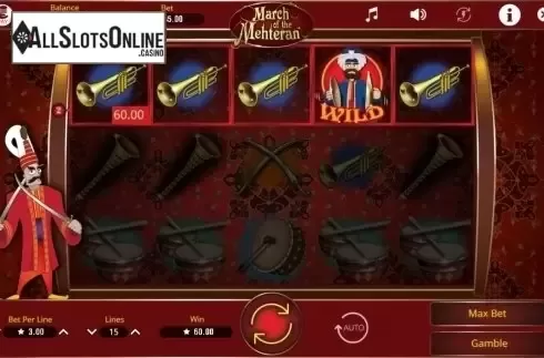 Screen5. March of the Mehteran from Booming Games